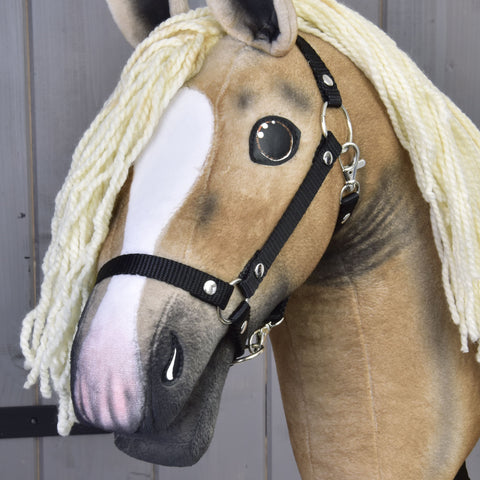 Hobby Horse Connie with black Halter