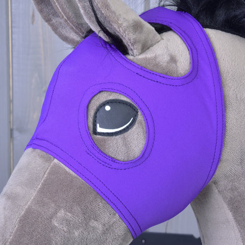 Horse Mask without ears Indigo