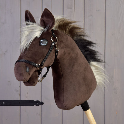 Hobby Horse Alfredo with black halter (size M)