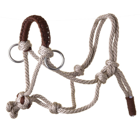 Rope halter Nature (size M)