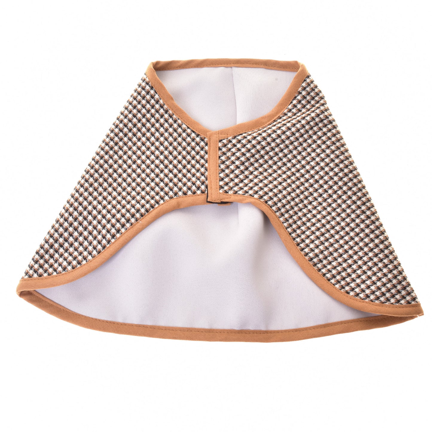 Blanket english brown plaid double-sided