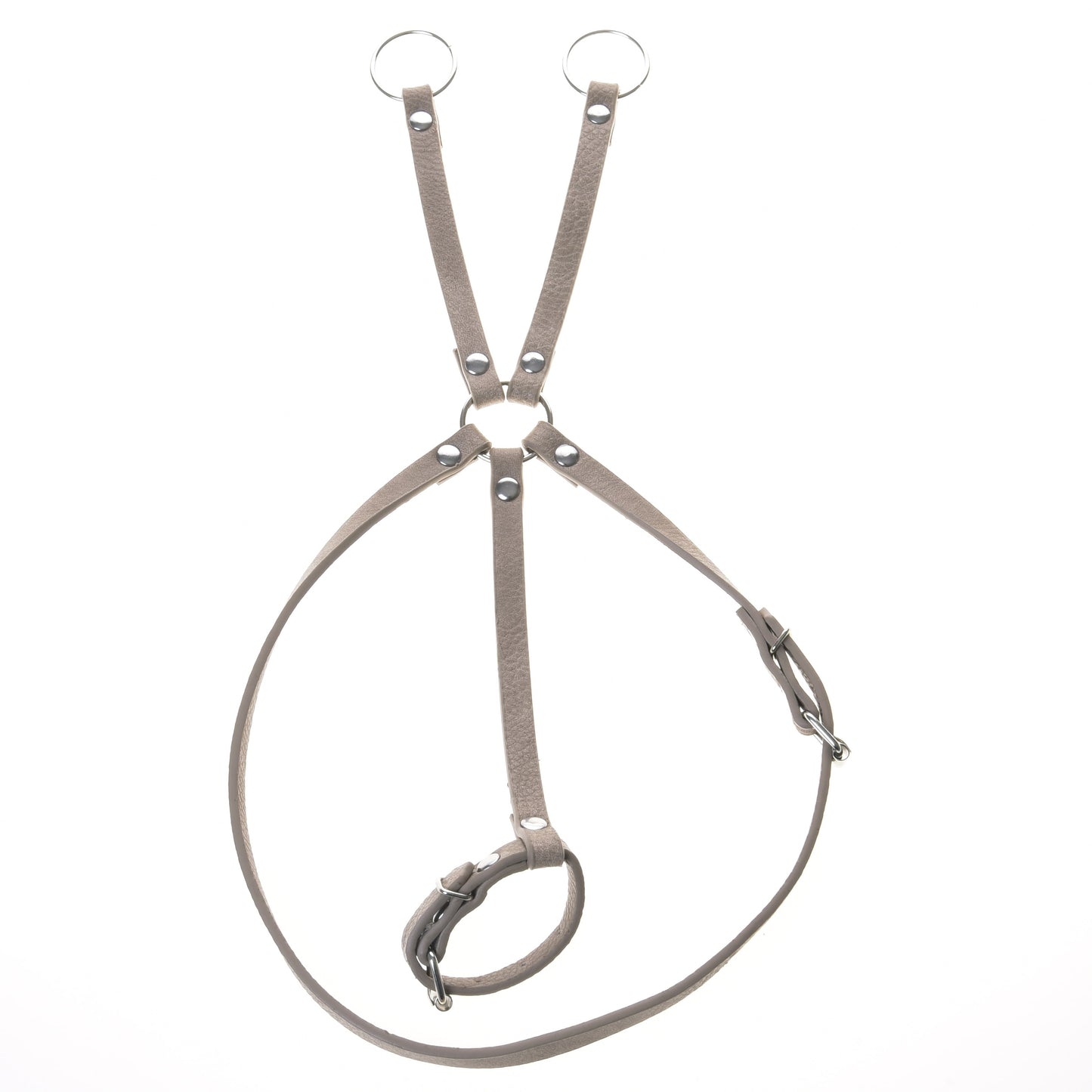 Bordeaux leatherette set - bridle, reins and martingale