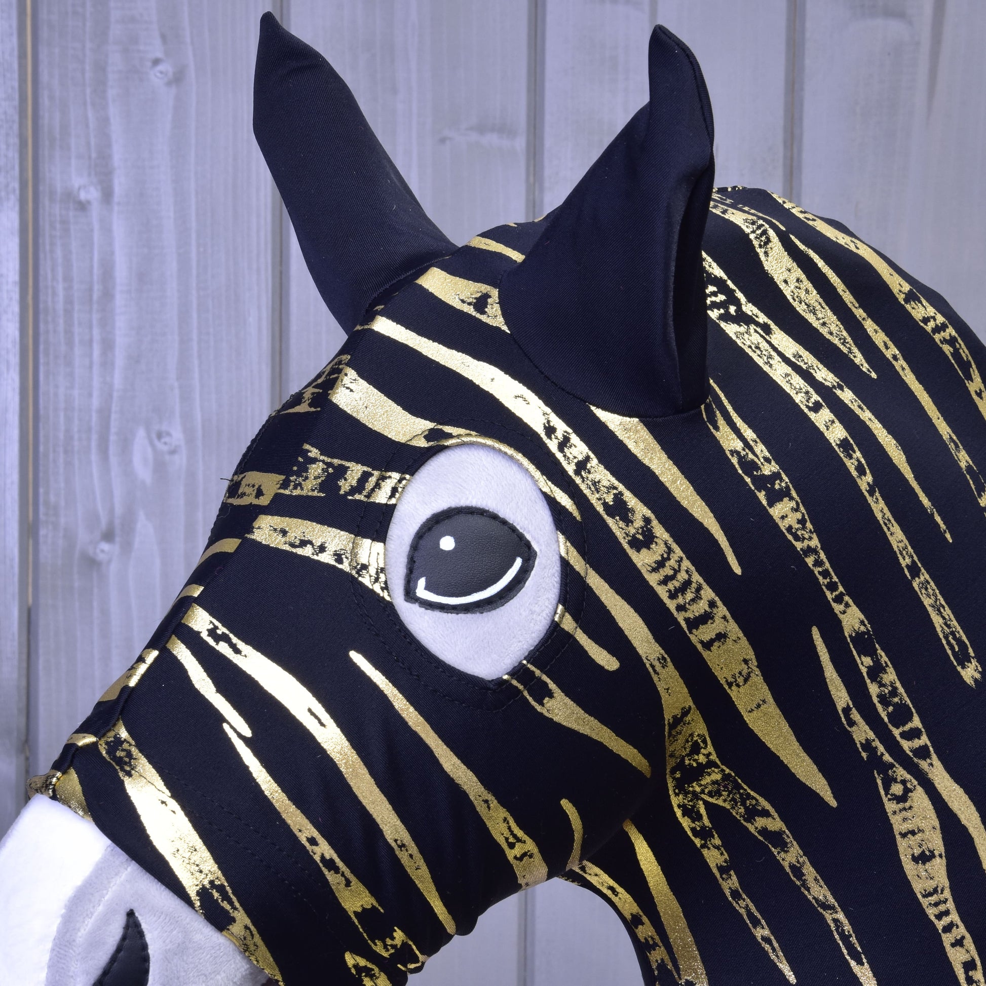 Hobby Horse protective suit Zebra Gold (Lycra)