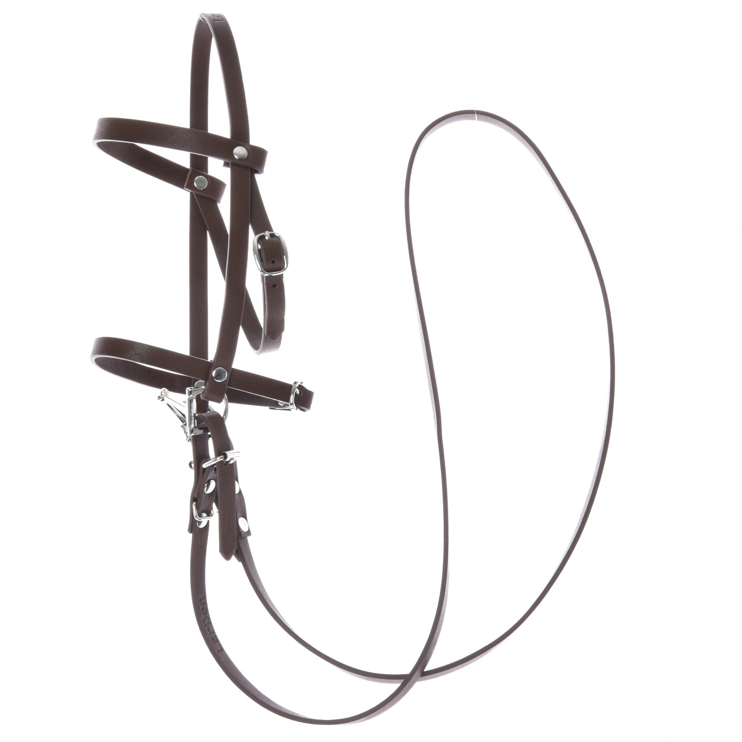 Complete bridle with noseband Brown