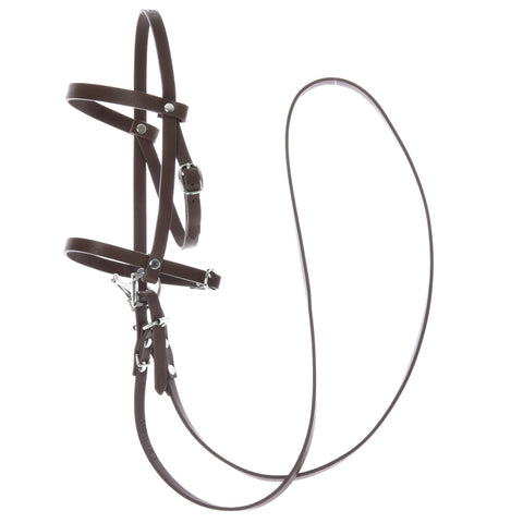 Complete bridle with noseband Brown