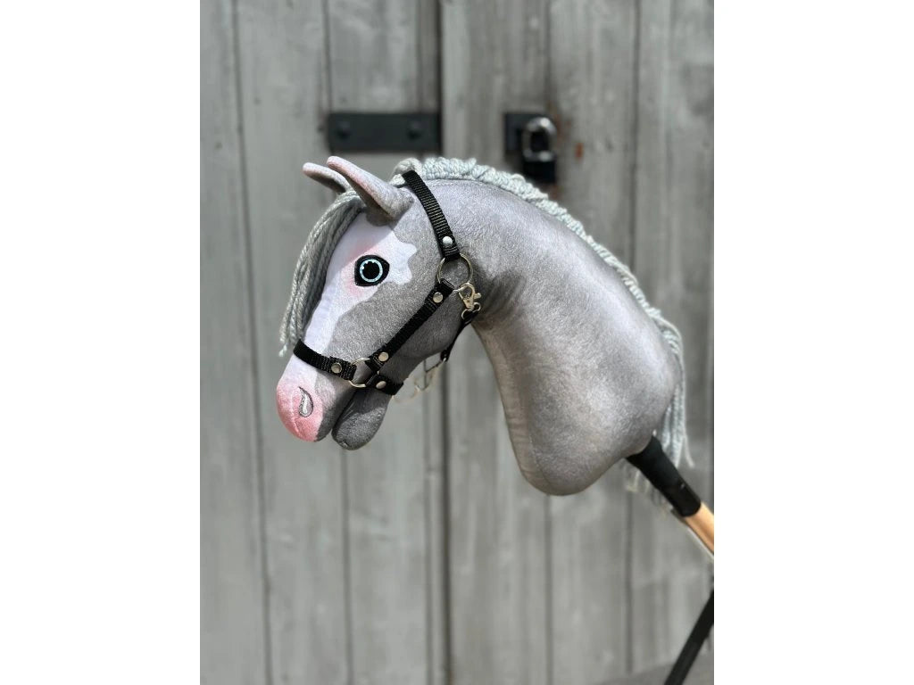 Hobby Horse Midnight Blue with Black Halter - size S