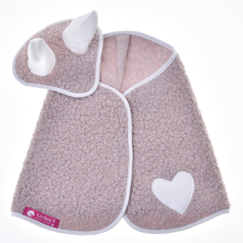 Set with Fur soft pink