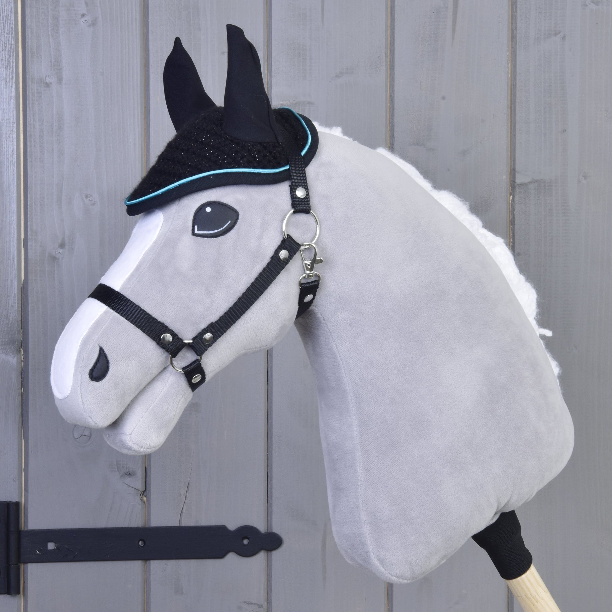 Ear bonnet crocheted Blackie