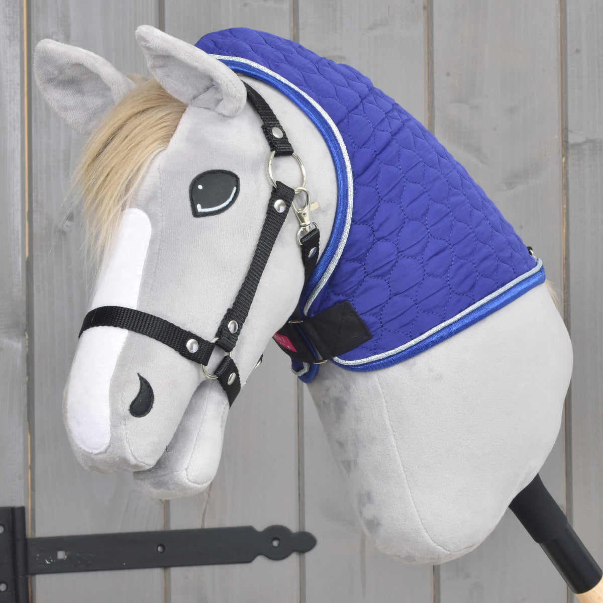 Blanket with removable neck cover Bluebell