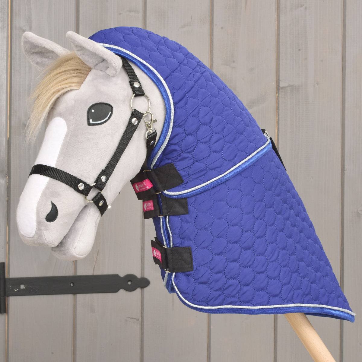 Blanket with removable neck cover Bluebell