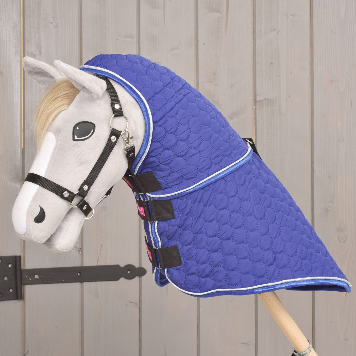 Blanket with removable neck cover Bluebell