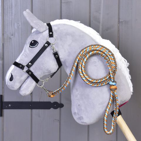 Hobby Horse - Braided leash khaki 1