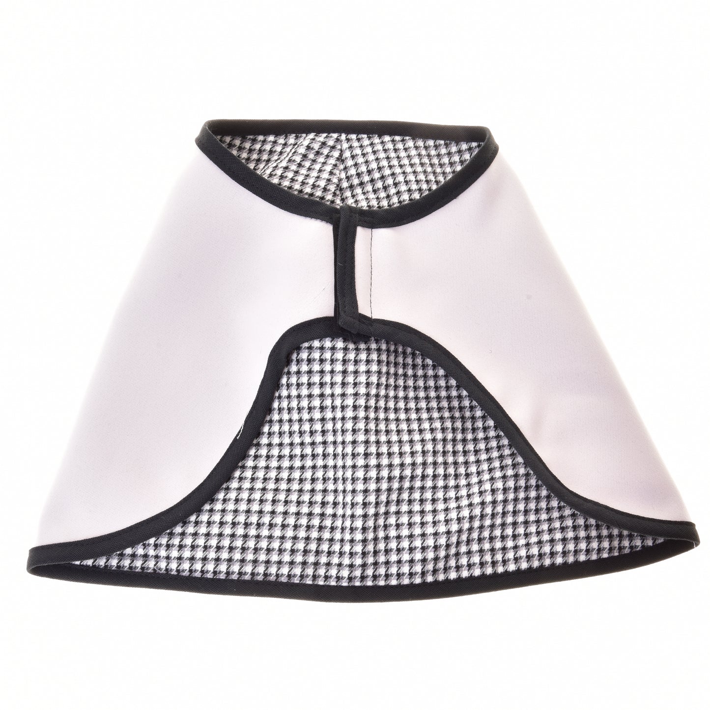 Blanket english black plaid reversible