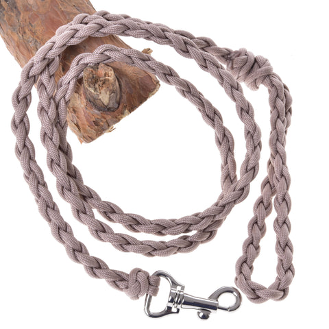 Hobby Horse -  Knitted Lead Rope Almond