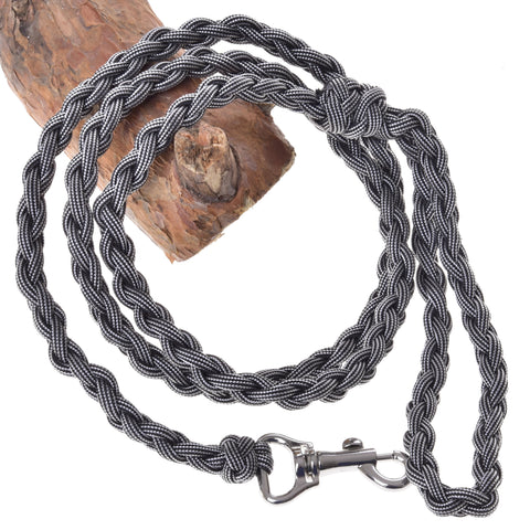 Hobby Horse - Knitted Lead Rope Graphite