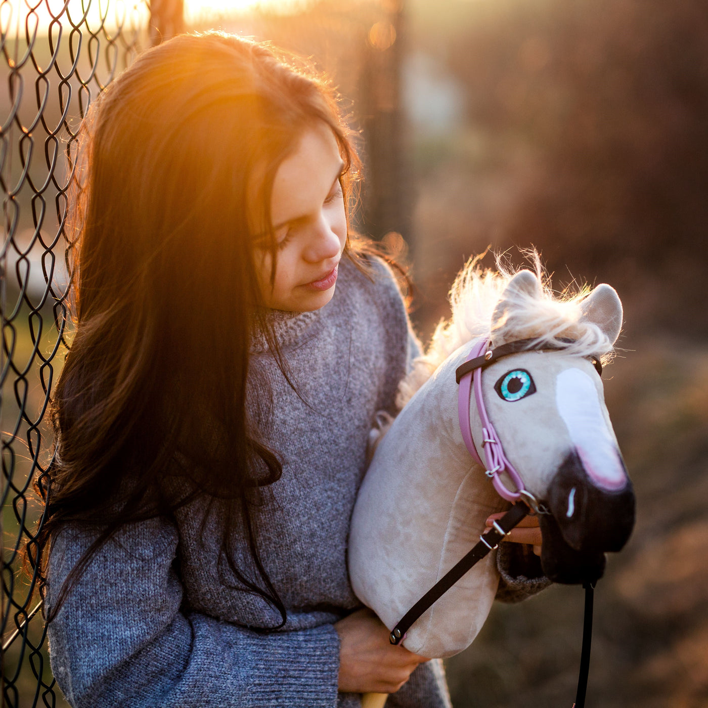 Bitless bridle – Hobby Horse bridle for elegance and communication