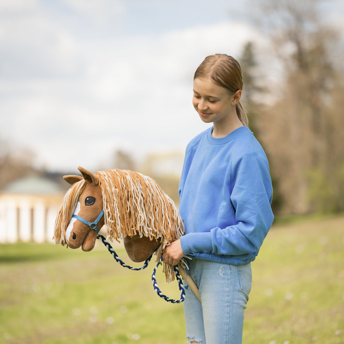 Hobby Horse - rope stripe Heaven – Stylish lead for your Hobby Horse