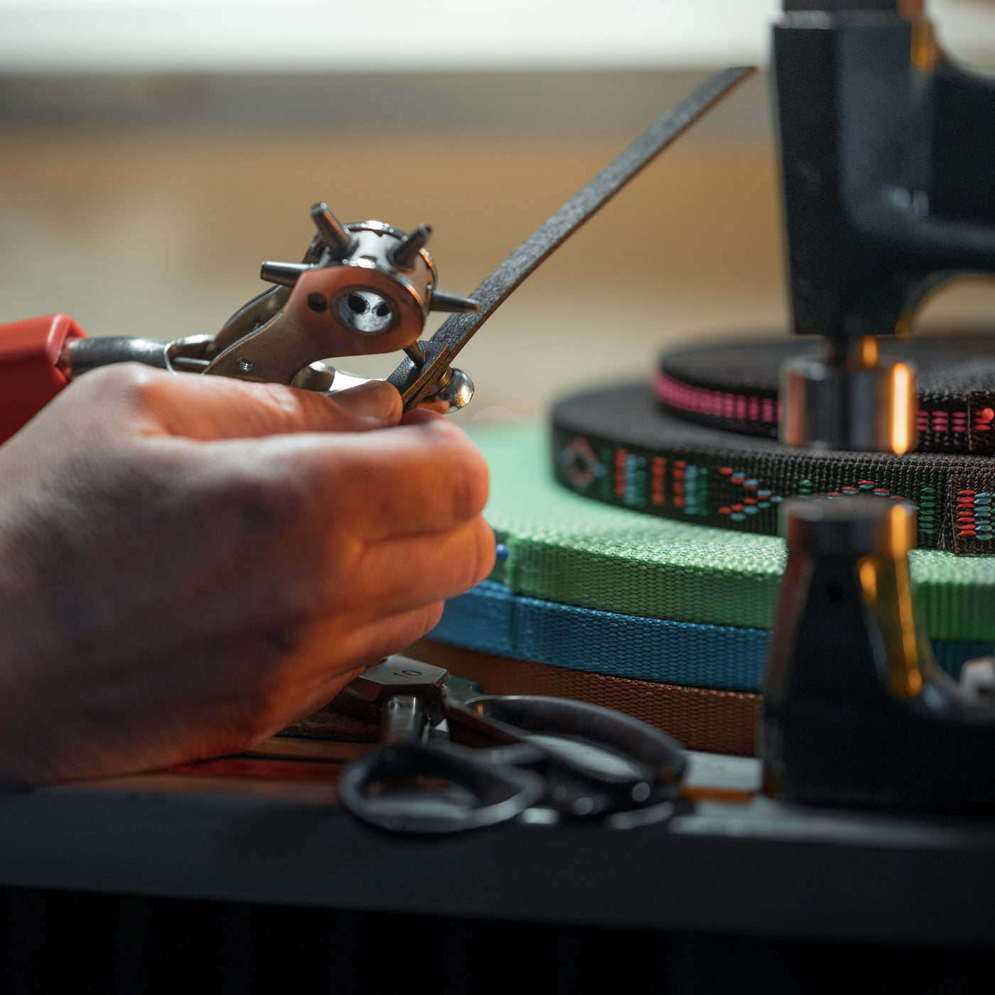 Hobby Horse - Reins lemon stripe – Handmade with love