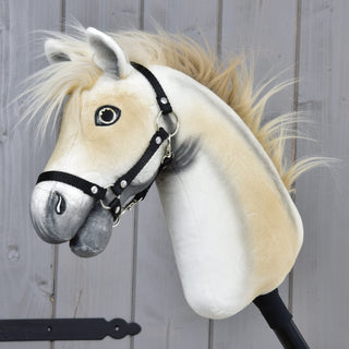 Hobby Horse Honey Pearl with Black Halter - size S
