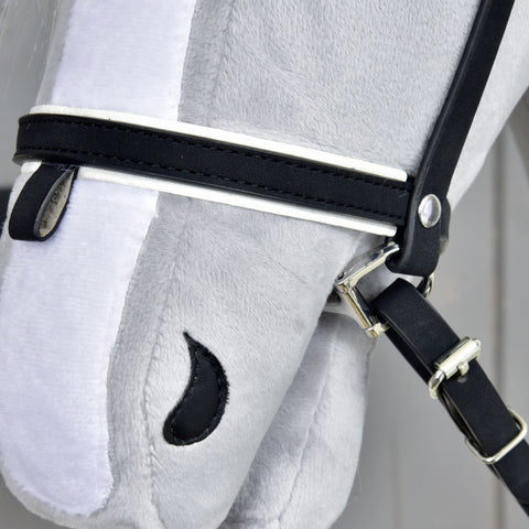 Complete De Luxe bridle with 2 browbands