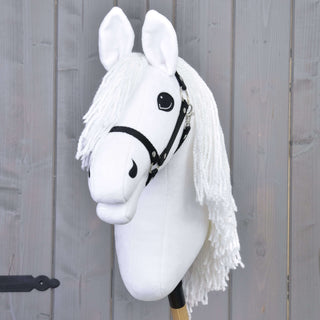 Hobby Horse Lady with Black Halter