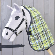 Stable Blanket Lemon Blue