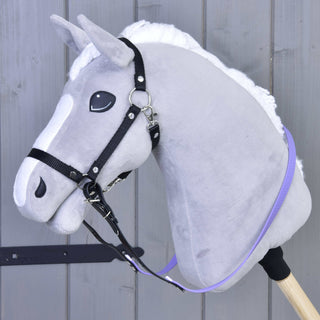 Reins rubberized Light purple
