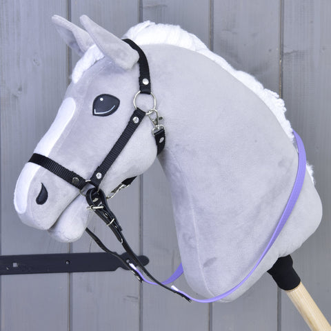 Reins rubberized Light purple