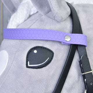 Complete bridle without noseband Light Purple