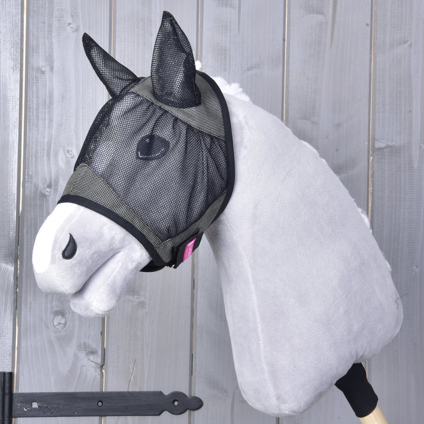 Fly Mask De Luxe Grey