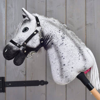 Hobby Horse Naivy with Black Halter - size S