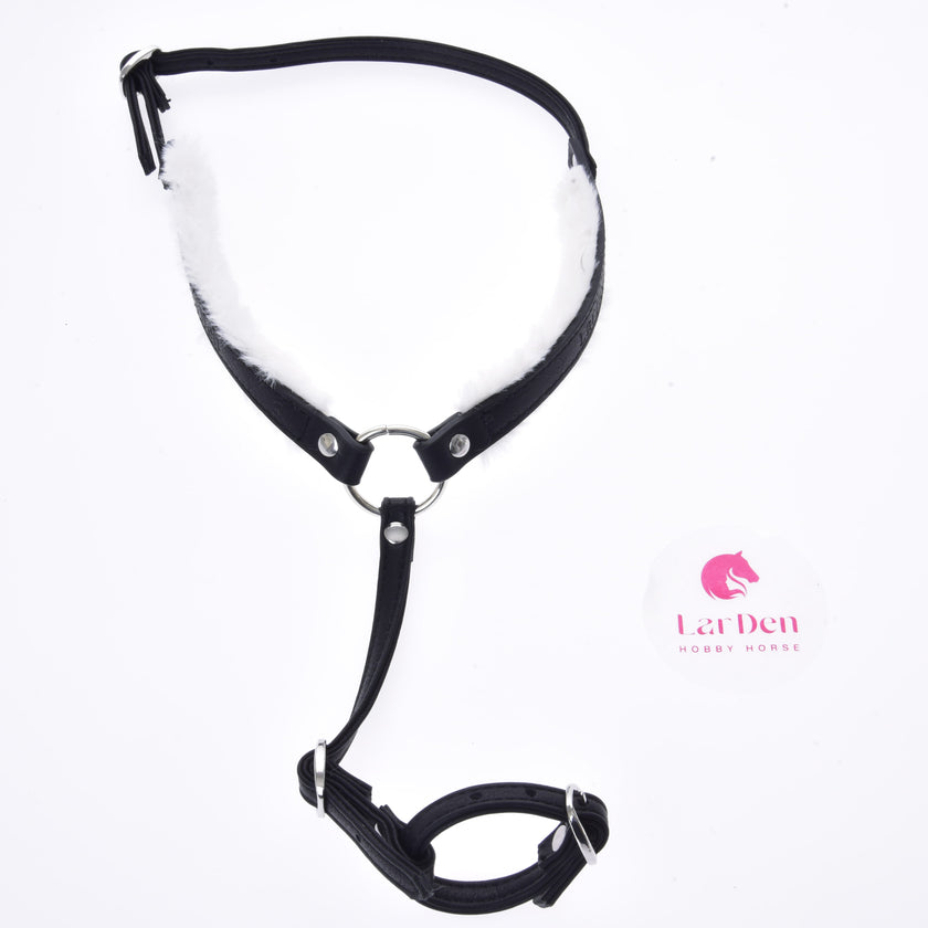 Breastgirth with fur Espresso