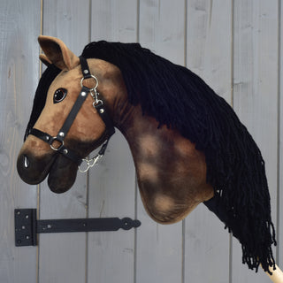Hobby Horse Stormy with Black Halter
