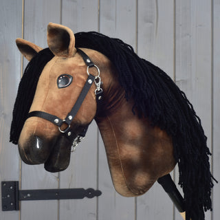 Hobby Horse Stormy with Black Halter