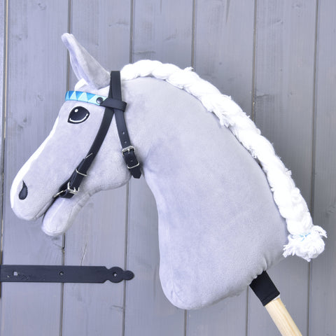 Bridle with 2 headbands turquoise (Size M) 2