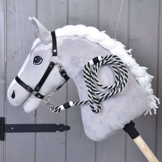 Hobby Horse - Lead rope stripe black