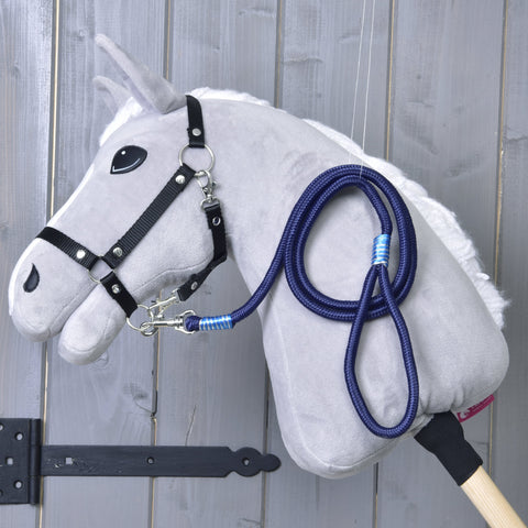 Hobby Horse - rope stripe Blues