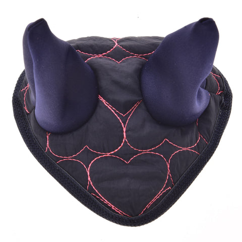 Ear Bonnet Pink Heart