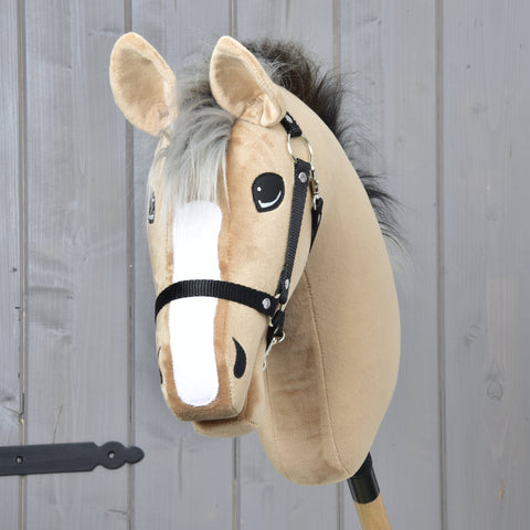 Hobby Horse Caramel with Black Halter