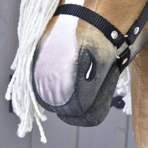 Hobby Horse Connie with Black Halter