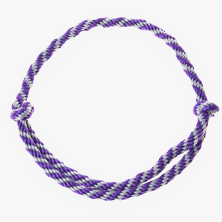 Cordeo lila stripe