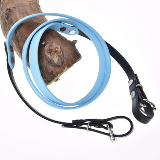 Reins rubberized Light blue