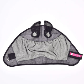 Fly Mask De Luxe Light Grey