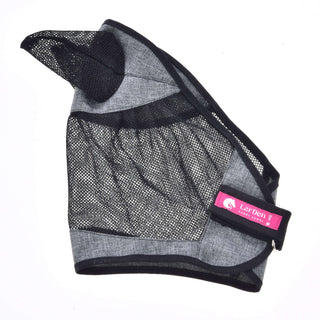 Fly Mask De Luxe Light Grey