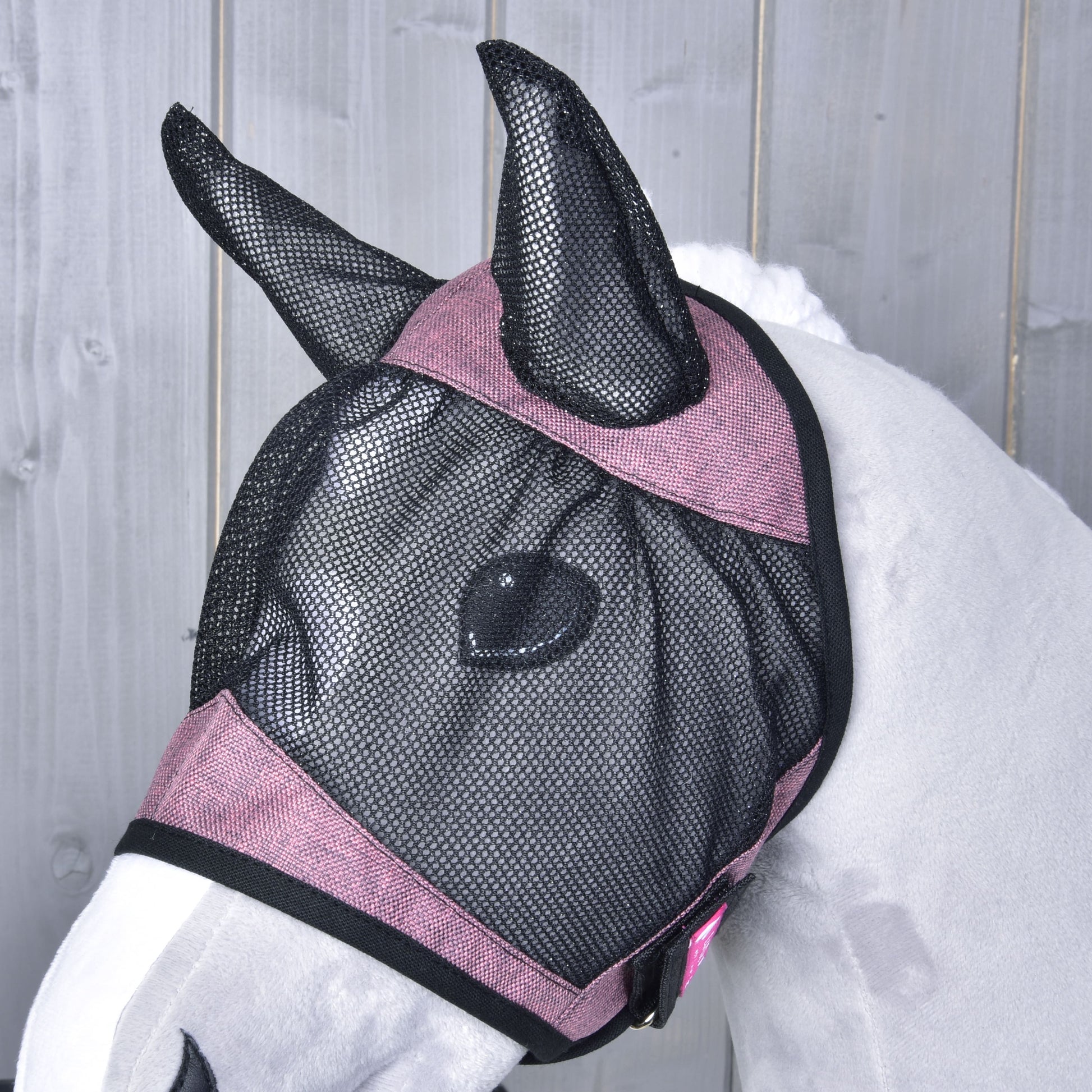 Fly Mask De Luxe Pink