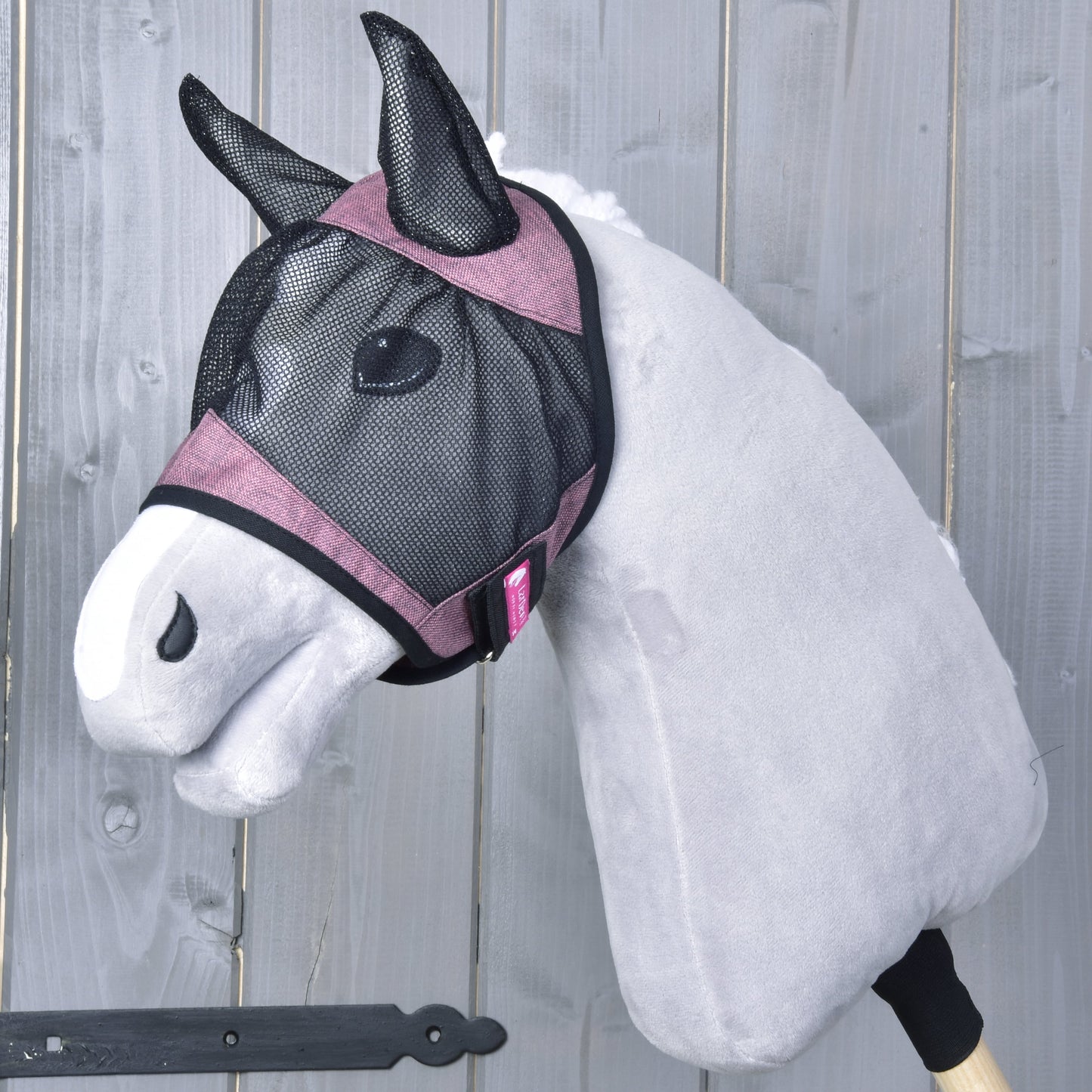 Fly Mask De Luxe Pink