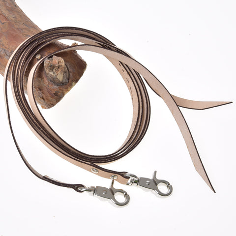 Split Western Reins Leather