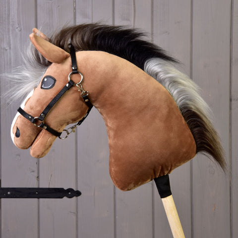 Hobby Horse Caramel NEW with black halter (size M) 1