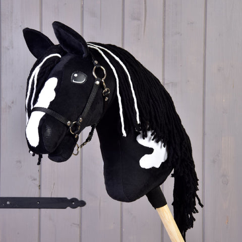 Hobby Horse Merlin with black halter