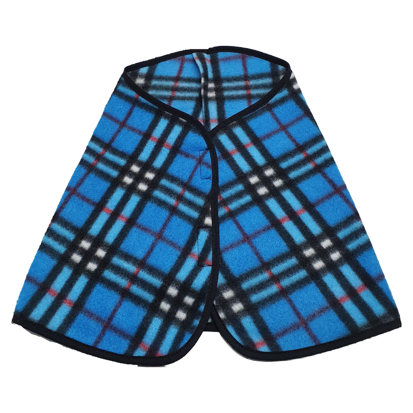 Blanket Checkered blue (fleece) (size M)
